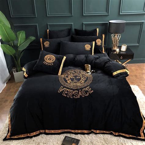 versace comforter set king